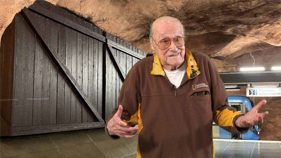 Konst i tunnelbanan Sigvard Olsson