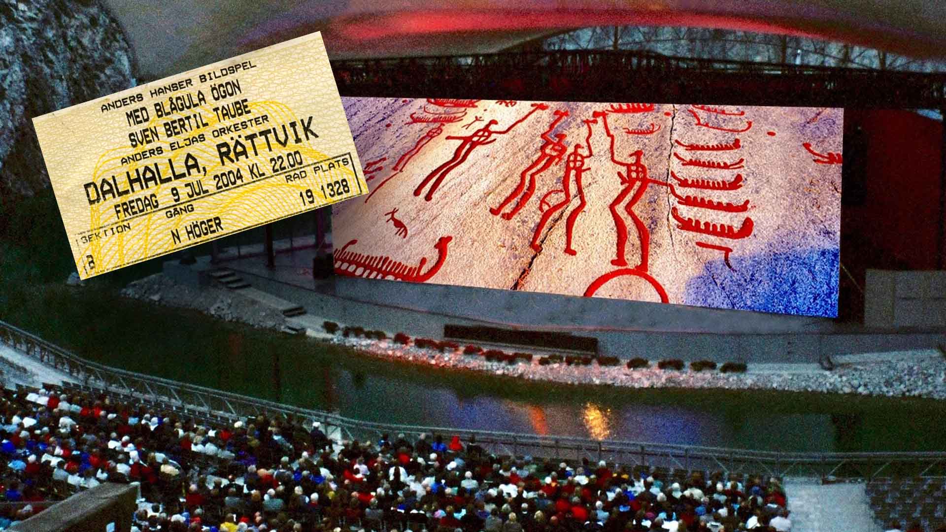 Med Blågula Ögon premiärvisades i Dalhalla 2004