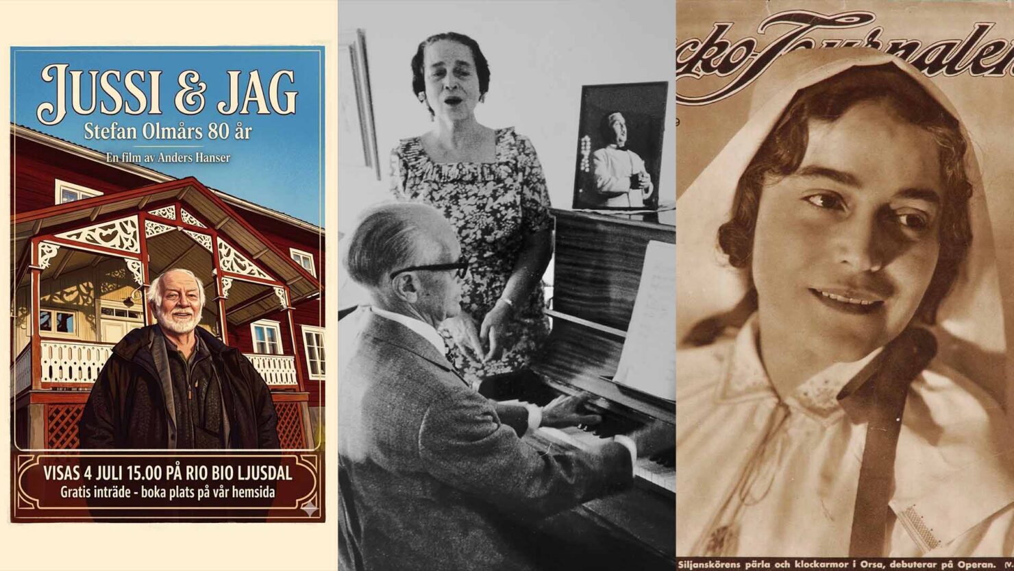 HanserLina och Jussi  Jag  gratisvisning den 23 september